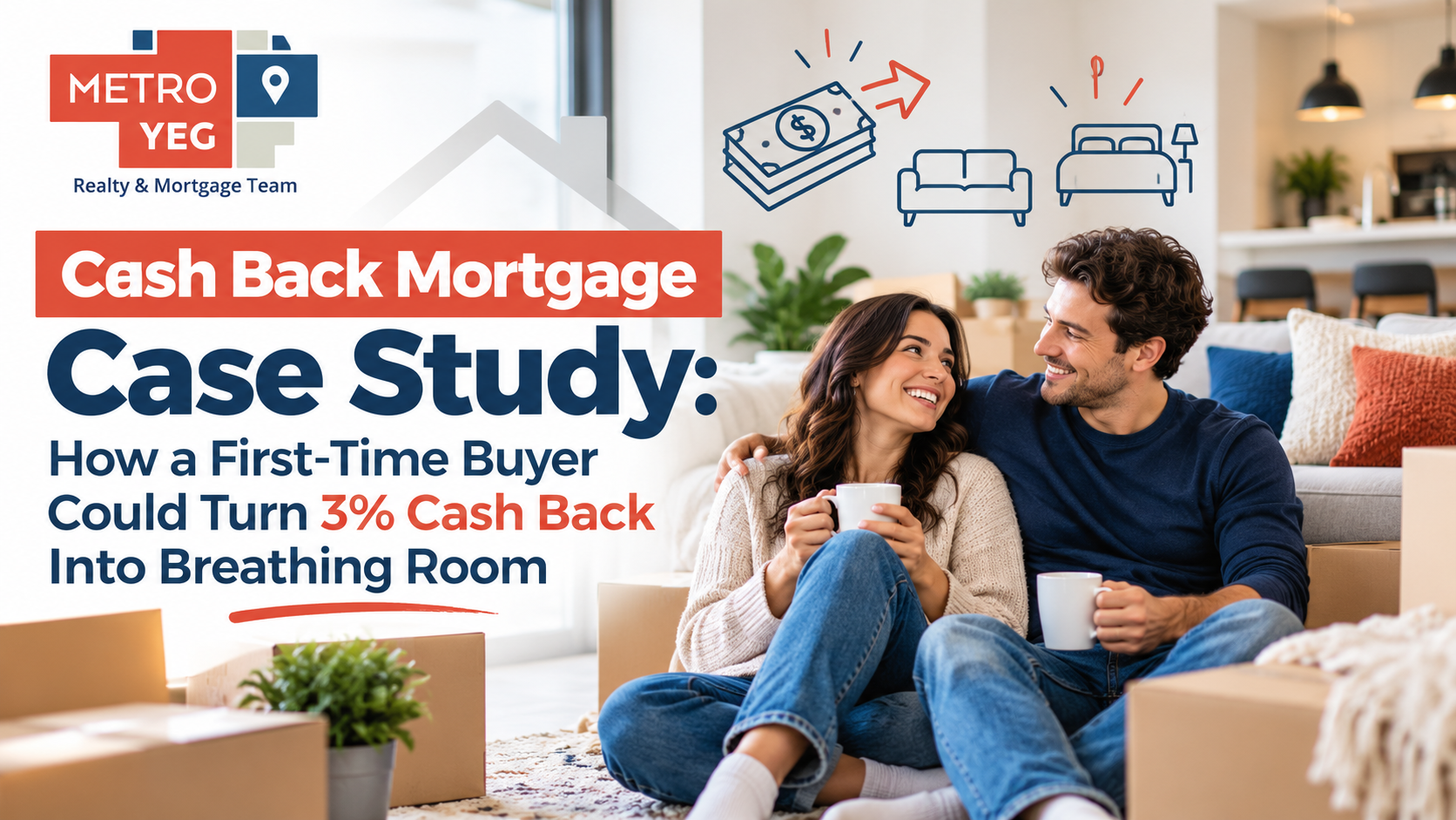 Cash Back Mortgage Case Study: How a First-Time Buyer Could Turn 3% Cash Back Into Breathing Room
