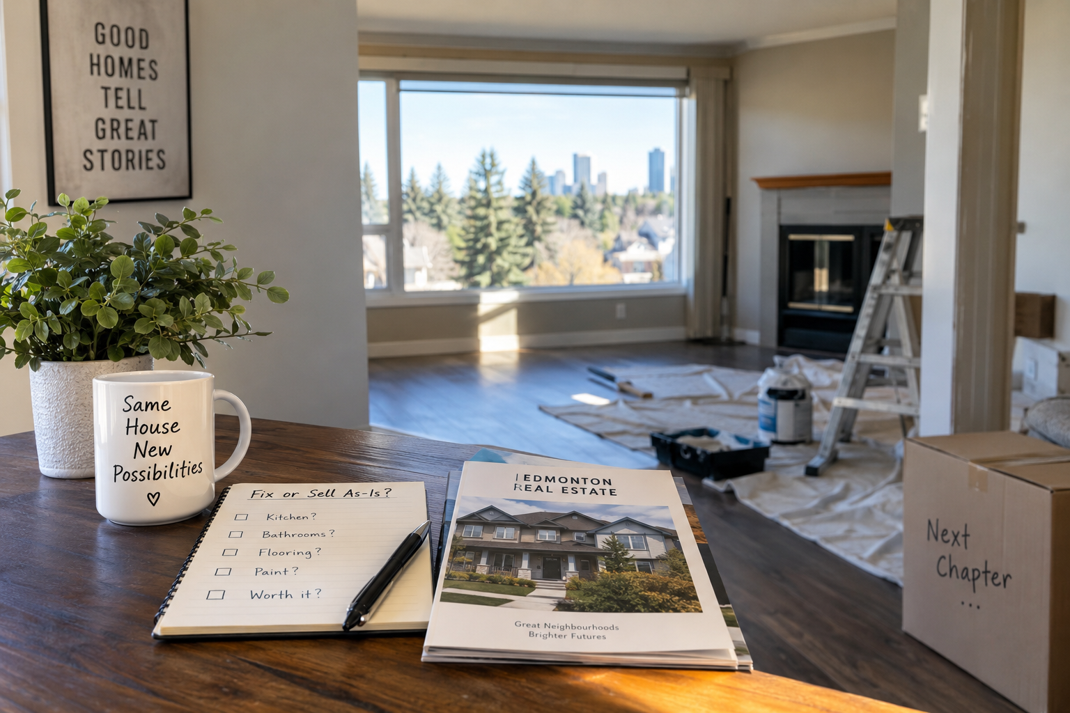 Should You Fix Your Edmonton Home Before Selling—or Sell It As-Is?